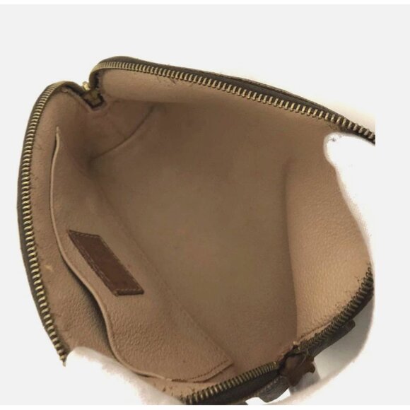 Louis Vuitton Brown Monogram Cosmetic Pouch - Picture 7 of 11